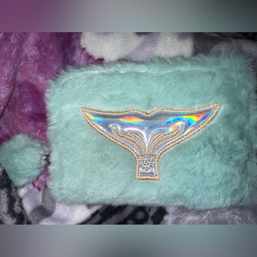 Mermaid tail wallet (Mint)